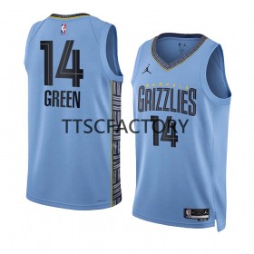 Dres Memphis Grizzlies Danny Green 14 Jordan 2022-23 Statement Edition Plava Swingman - Muške